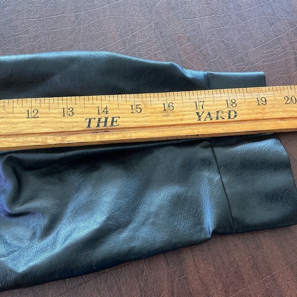 SHEIN L Moto Jacket Faux Leather Urban Streetwear Biker Goth Steampunk - Picture 5 of 10